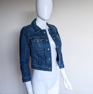 Guess Cropped Jean Denim Jacket
